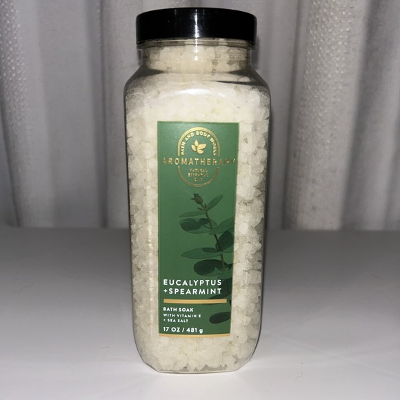 NEW AROMATHERAPY Bath and Body Works EUCALYPTUS + SPEARMINT BATH SOAK & Oil Mist - Picture 2 of 9
